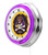 19" East Carolina University Clock w/ Double Neon Ring Image