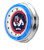 19" Fresno State University Clock w/ Double Neon Ring