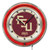 19" Florida State University FSU Clock w/ Double Neon Ring Image 1