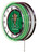 19" Marshall University Clock w/ Double Neon Ring Image