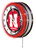 19" University of Nebraska Clock w/ Double Neon Ring Image