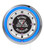 19" NHRA - Hot Rod Double Neon Clock (Blue Neon) Image 1