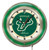 South Florida Bulls 19" Double Neon Ring Wall Clock