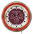 19" Texas A&M University Clock w/ Double Neon Ring Image 1