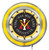 19" Virginia Military Institute Clock w/ Double Neon Ring Image 1
