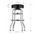 Cincinnati Bengals Swivel Chrome Bar Stool