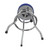 Los Angeles Rams Swivel Chrome Bar Stool