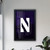 Northwestern Wildcats LED Snap Frame Light Box.