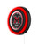 Miami University (OH) 15" Double Neon Clock w/ Black Case