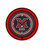 Miami University (OH) 15" Double Neon Clock w/ Black Case