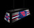 Dayton Flyers Long Box Billiard Light