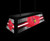 Illinois State Redbirds Long Box Billiard Light