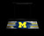Michigan Wolverines Long Box Billiard Light