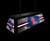 Ole MIss Rebels Long Box Billiard Light