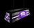 Texas Christian Horned Frogs Long Box Billiard Light