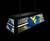 West Virginia Mountaineers Long Box Billiard Light