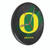 University of Oregon 13" Solid Wood Clock