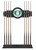 University of Oregon Solid Wood Cue Rack