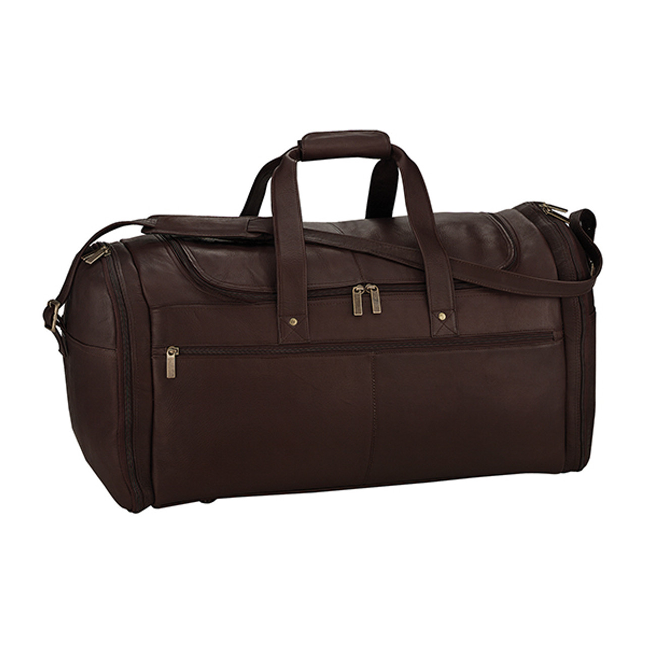 Extra Large Duffel Bag in Colombian Leather