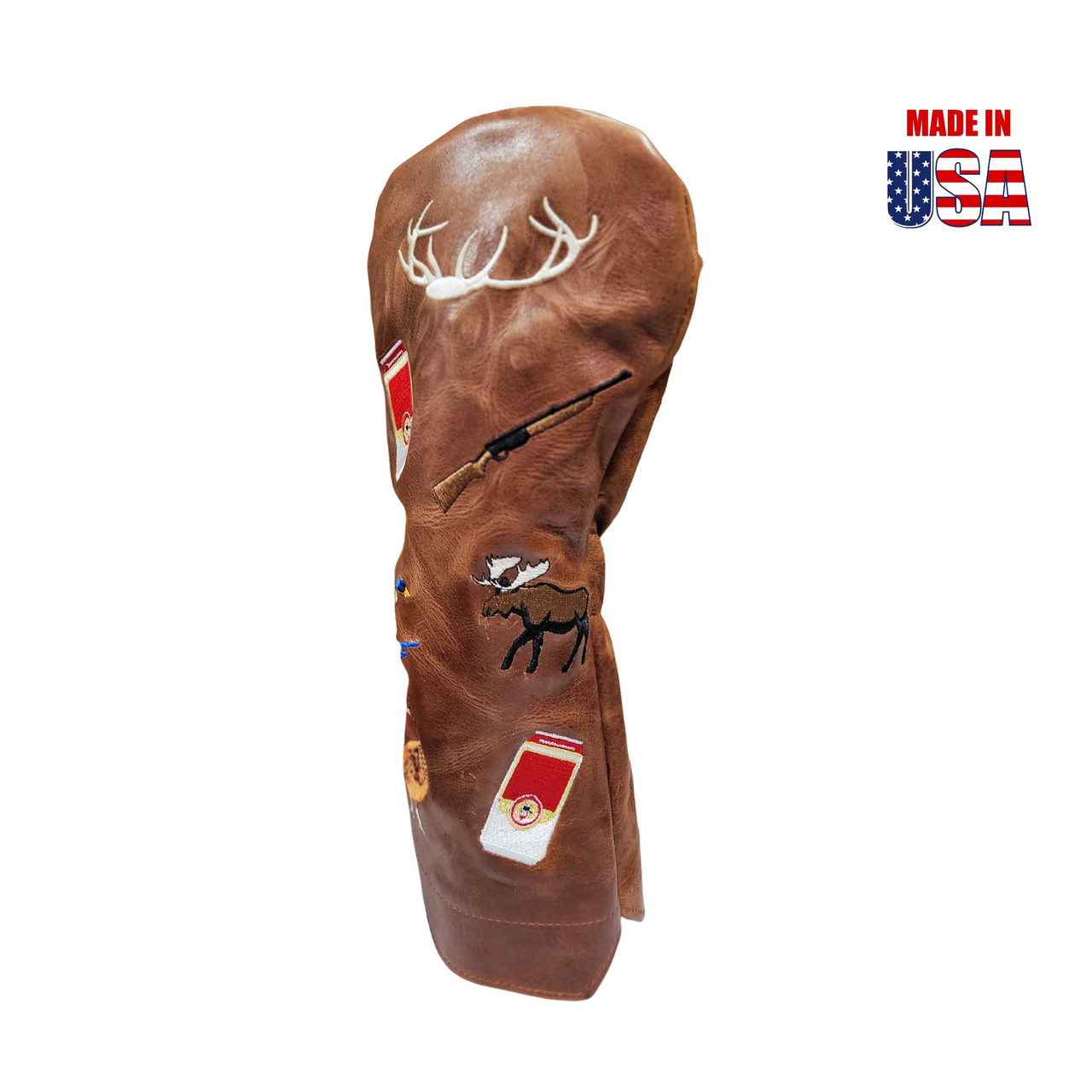 Hunting Retreat Pullup Leather Driver Headcover