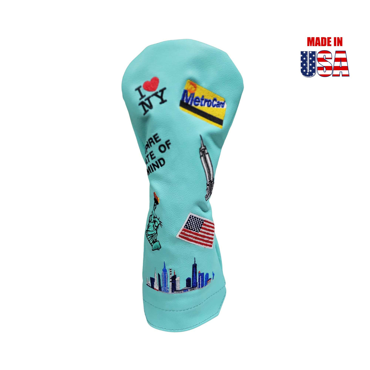 St. Louis Mural Headcovers in American Leather