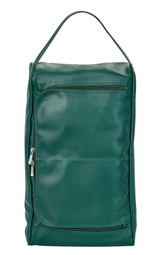 Deluxe Shoe Bag in Winston Kelly Green Vinyl