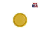 Winston Collection Yellow American Leather Ball Markers