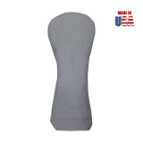 Grey American Leather Driver Headcover, winstoncollection.com
