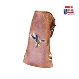 Flying Mallard Pullup Leather Blade Putter Cover 2