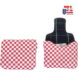 Checkerboard Leather Universal Mallet Putter Covers 5