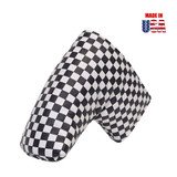 Checkerboard Leather Universal Blade Putter Covers 8
