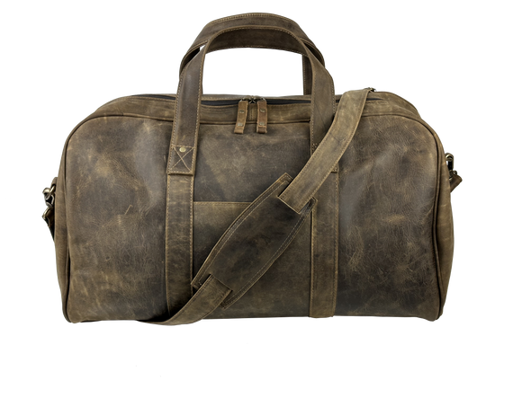 Country Club Duffel Bag in Crazy Horse Leather