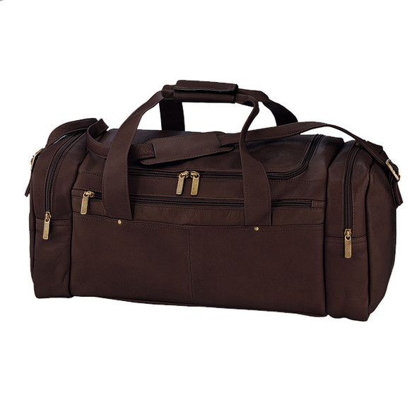 Large Sport Duffel in Cafe Colombian Leather