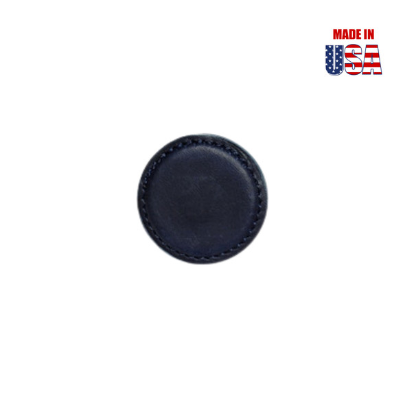 Winston Collection Navy Pull Up Leather Ball Markers