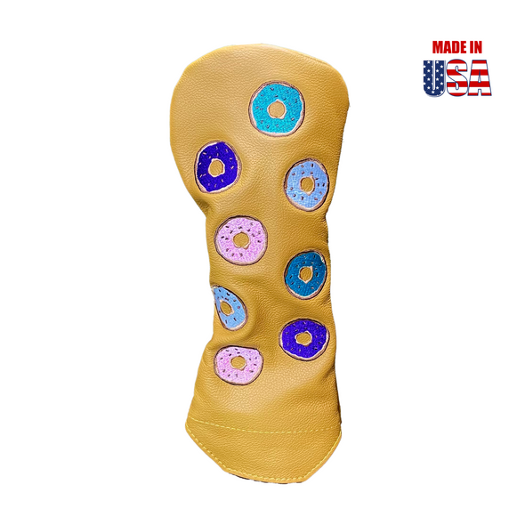 Classic Gold American Fairway Cover with Donut Embroidery 1, winstoncollection.com