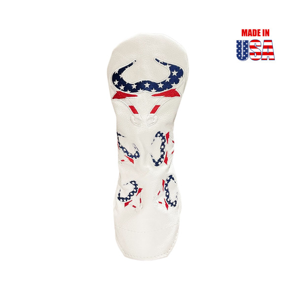 Winston Stars & Stripes Bull Flag Logo Fairway Headcover 1 winstoncollection.com