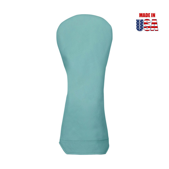 Luxury Blue American Leather Driver Headcover, winstoncollection.com