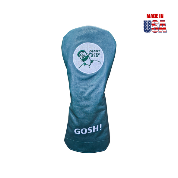 Authentic G/FORE Green Velour-Lined Golf Driver Headcover Head