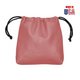 Island Red American Leather Drawstring Player's Pouch