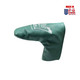 Fore the Ladies Blade/Boot Style Putter Covers in Kelly Green American Leather