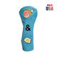 Ham & Egg Headcovers from Winston Collection, Driver, Teal