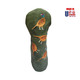 Pheasant on the Run in Forest Green Pull-Up Leather Fairway Headcover