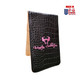 Scorecard Holder & Yardage Book, Winston Collection Signature Series on Black Alligator 1