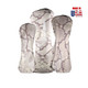 Exotic Snakeskin Leather Headcovers white 1