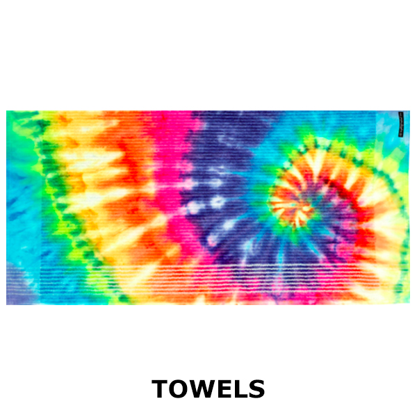 Tie Dye Tour Golf Towel