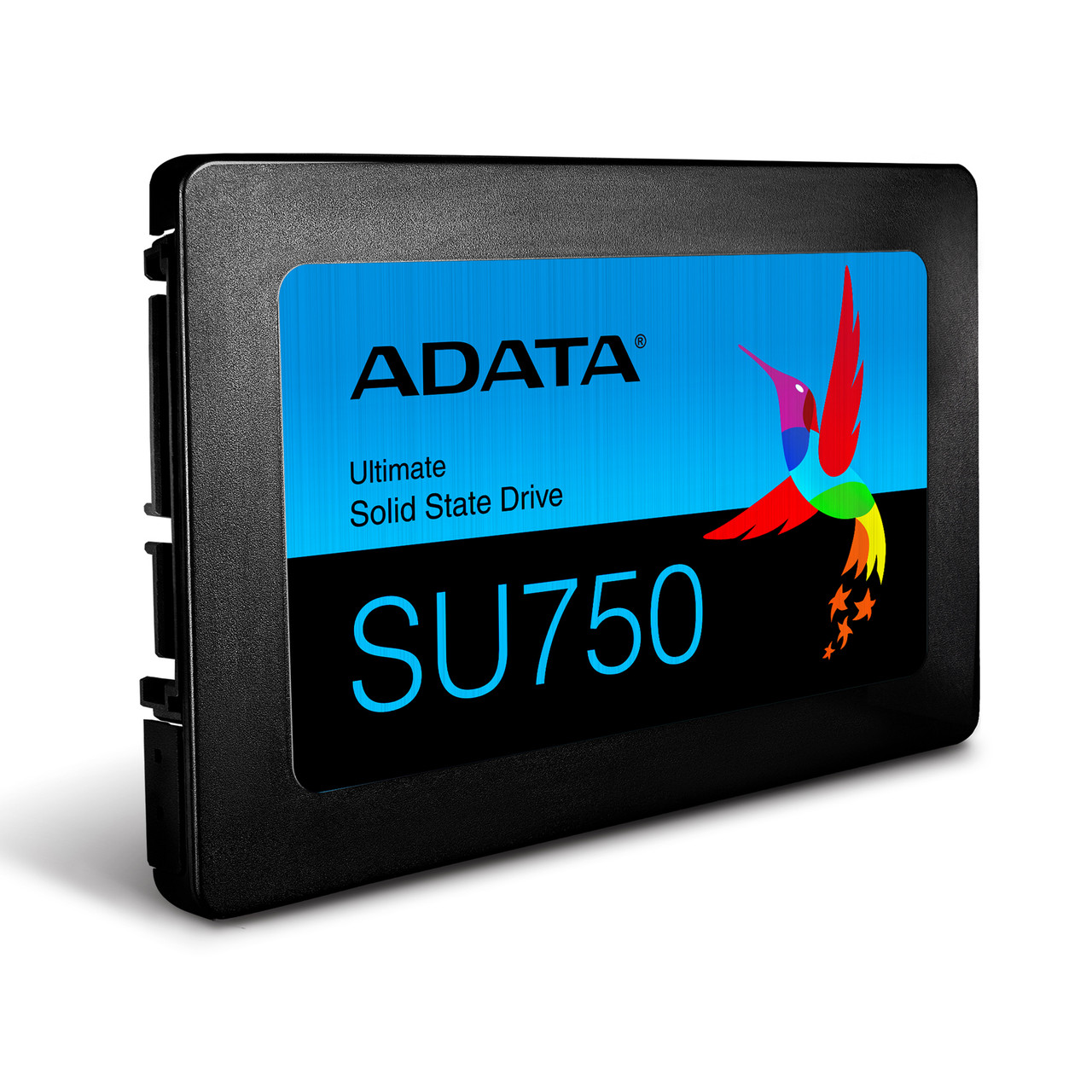 ADATA Ultimate Series: SU750 256GB SATA III - 2.5" Internal Solid State  Drive | 3D NAND - Black/Green SSD | Up to 550MBps - 1PK - ADATA
