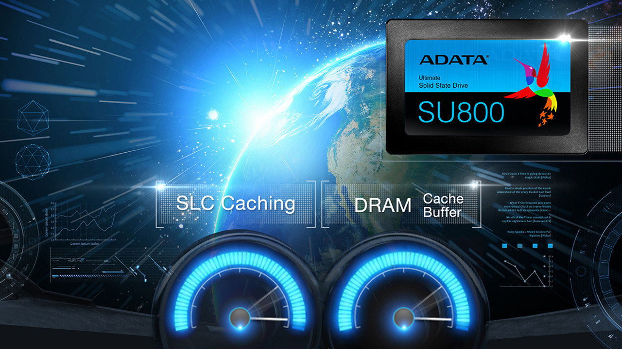 ADATA Ultimate Series: SU800 512GB SATA III - 2.5