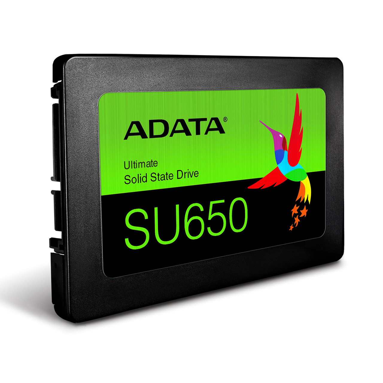 ADATA Ultimate Series: SU650 120GB SATA III - 2.5" Internal Solid State  Drive | 3D NAND - Black/Green SSD | Up to 520MBps - 1PK - ADATA