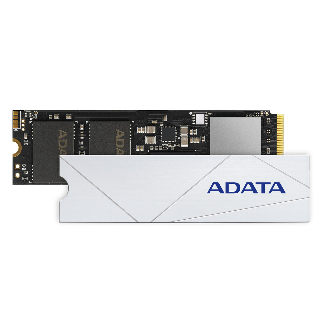 ADATA PREMIUM SSD FOR PS5 1TB PCIe Gen4 x4 M.2 2280 Internal Solid State Drive | White SSD | Ideal for Gaming | PS5 Compatible - Innogrit IG5236 | Up 7400MBps - 1PK - ADATA