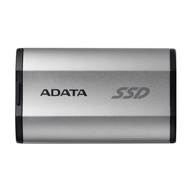 ADATA SD810 2000G Up to 2000 MB/s USB 3.2 Gen 2 USB-C External Solid State Drive - Silver